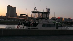 Docked at the AC aquarium