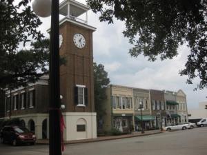 Downtown Georgetown, clocktower